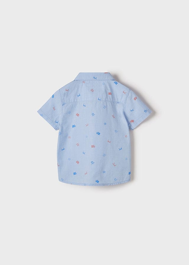 Mayoral Mayoral Short Sleeve Printed Shirt - Little Miss Muffin Children & Home