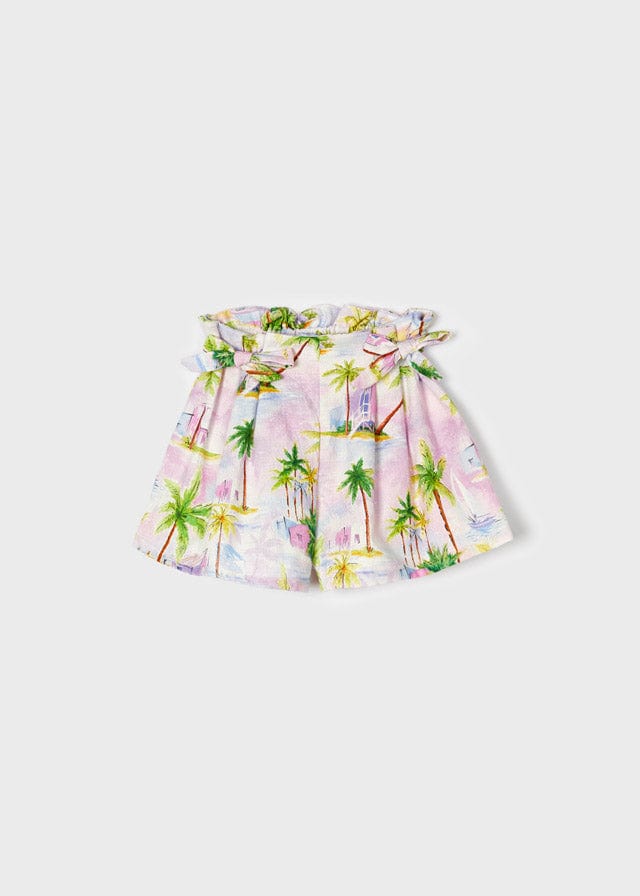 Mayoral Mayoral Printed Tie Waist Shorts - Little Miss Muffin Children & Home