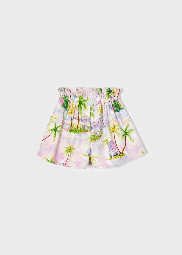 Mayoral Mayoral Printed Tie Waist Shorts - Little Miss Muffin Children & Home