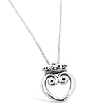 Cristy Cali Cristy Cali Small Queen of Hearts Pendant Necklace - Little Miss Muffin Children & Home