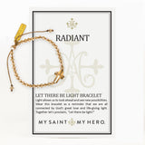 My Saint My Hero My Saint My Hero Radiant Let There Be Light Bracelet Golden Shadow - Little Miss Muffin Children & Home