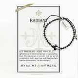 My Saint My Hero - My Saint My Hero Radiant Let There Be Light Silver Night Bracelet - Little Miss Muffin Children & Home