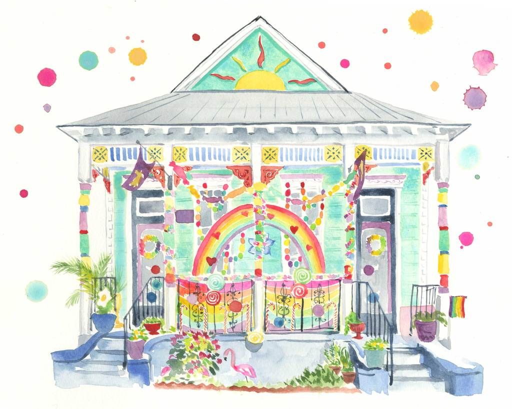 Lyla Clayre Studio Lyla Clayre Studio Taste the Rainbow Art Print - Little Miss Muffin Children & Home