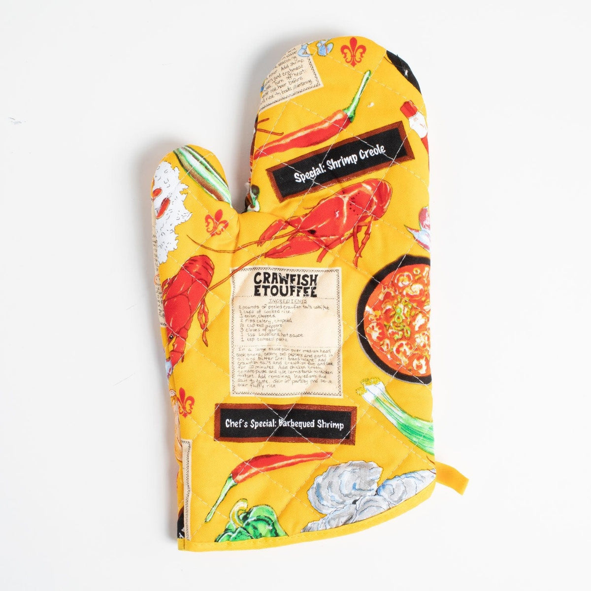 Youngberg & Co Youngberg & Co Louisiana Recipe Oven Mitt & Pot Holder Set - Little Miss Muffin Children & Home