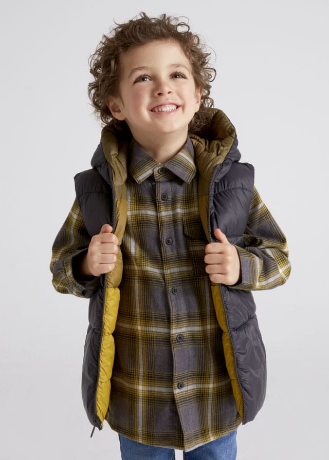 MAY - Mayoral Usa Inc Mayoral Boy's Reversible Puffer Vest - Little Miss Muffin Children & Home