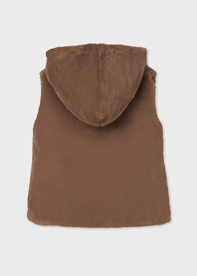 Mayoral Mayoral Girl's Reversible Fuzzy Vest - Little Miss Muffin Children & Home