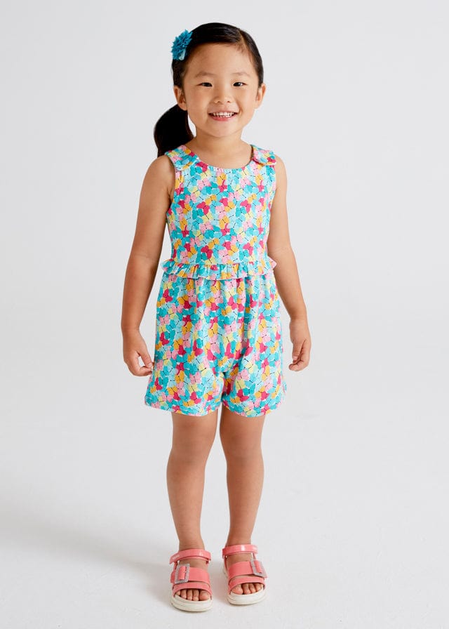 Mayoral Mayoral 3.838 PRINT JUMPSUIT - Little Miss Muffin Children & Home