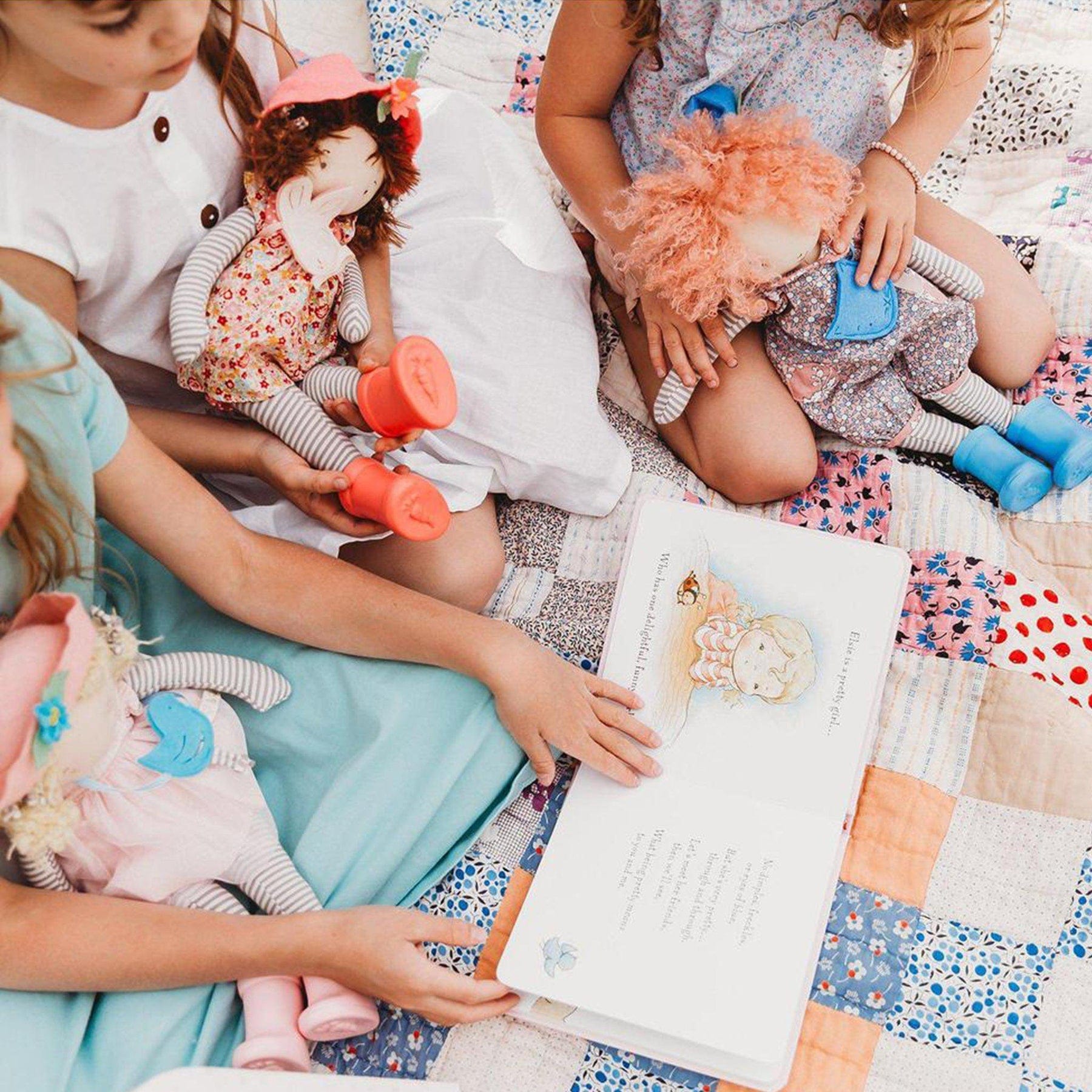 Bunnies By The Bay Bunnies By The Bay Pretty Girl Board Book - Little Miss Muffin Children & Home