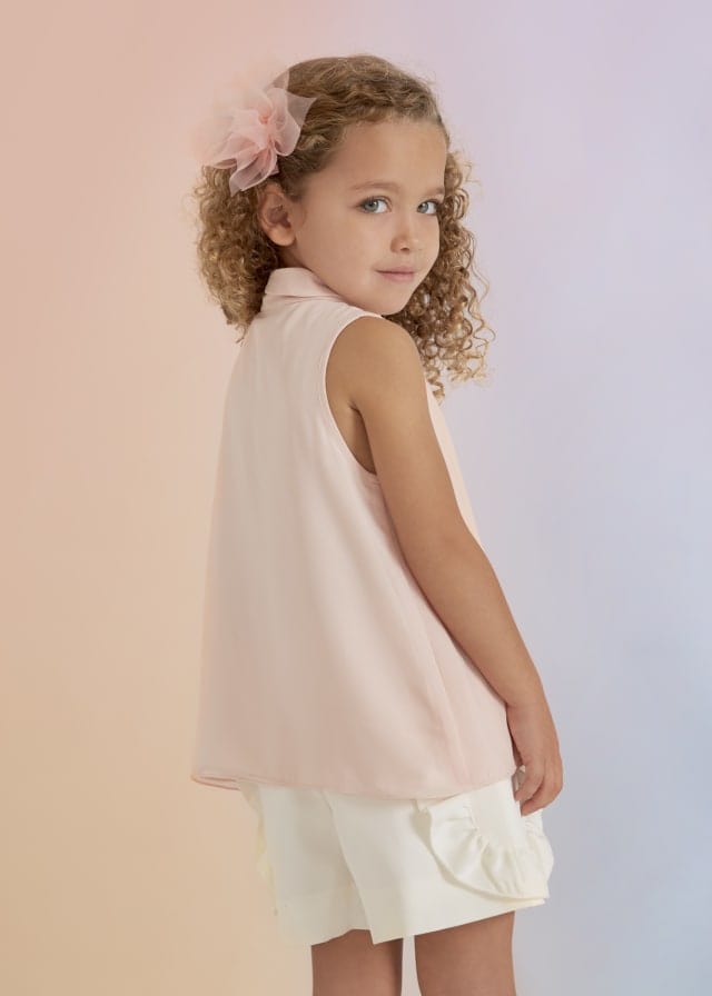 Mayoral Usa Inc Mayoral Ruffled Chiffon Blouse - Little Miss Muffin Children & Home