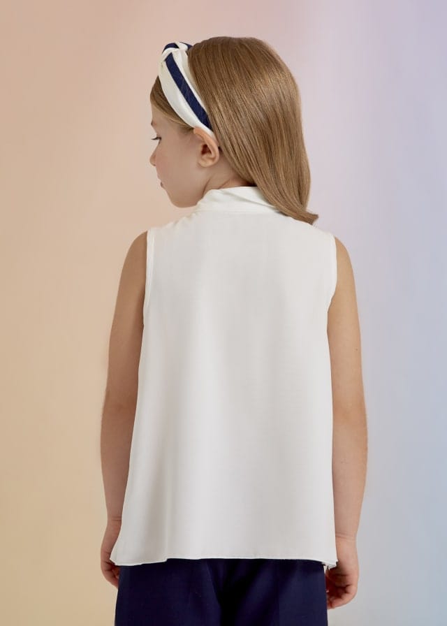 Mayoral Usa Inc Mayoral Ruffled Chiffon Blouse - Little Miss Muffin Children & Home