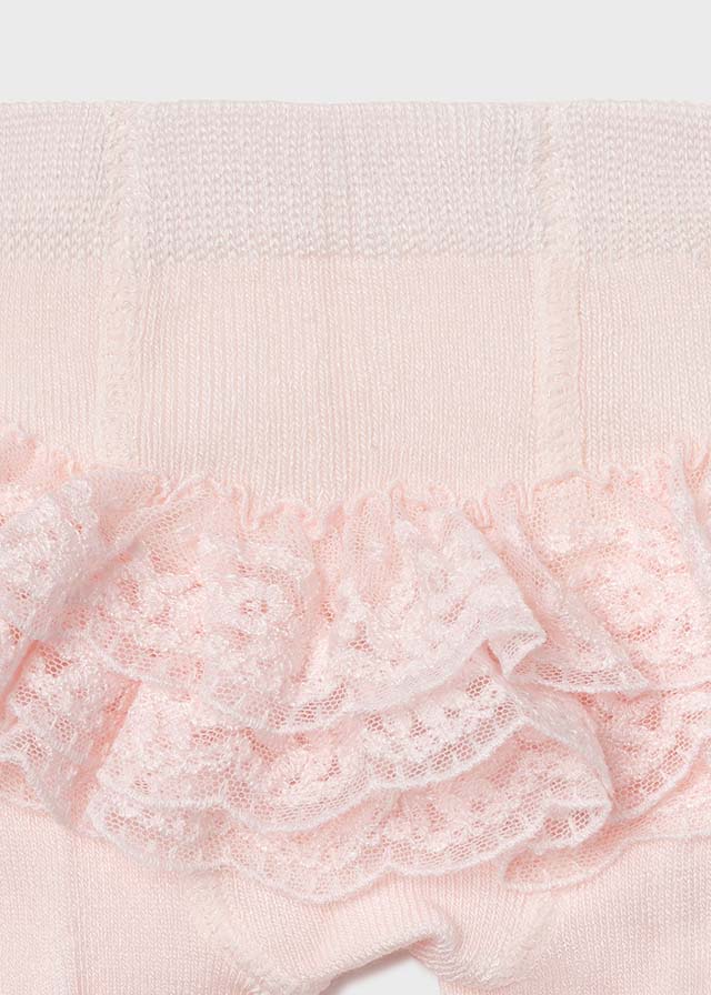 Mayoral Mayoral Ruffled Long Socks - Little Miss Muffin Children & Home
