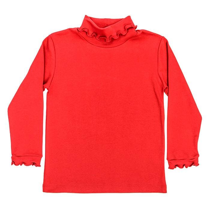 Bailey Boys Bailey Boys Red Ruffle Turtle Neck - Little Miss Muffin Children & Home