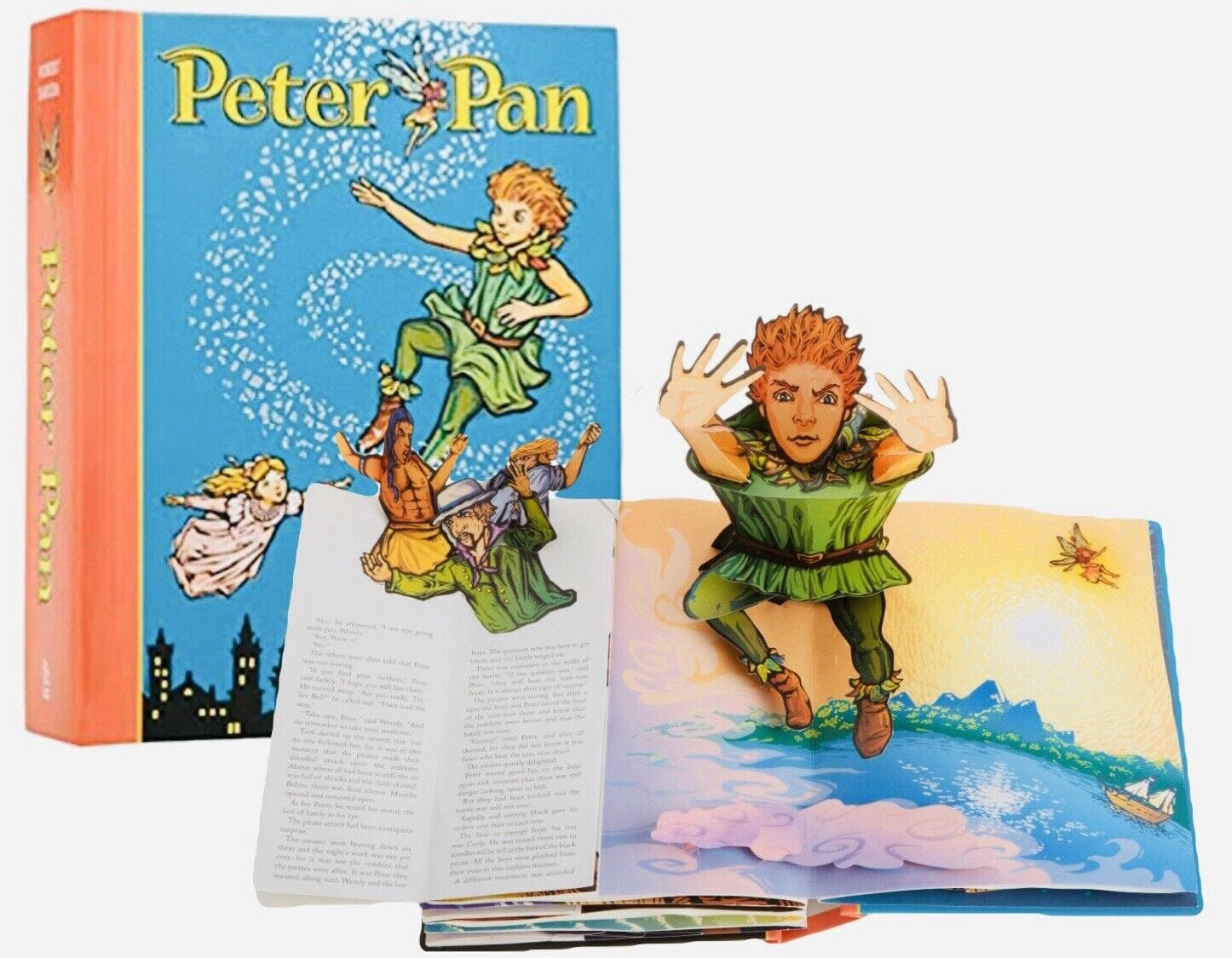 Simon & Schuster Peter Pan: A Pop-Up Adventure Collectible Book - Little Miss Muffin Children & Home