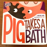 Fitzroy-Couglan - Hello Genius Pig Takes a Bath board book - Little Miss Muffin Children & Home