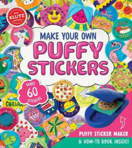 KLUTZ 821019 Klutz - Make Your Own Puffy Stickers - Little Miss Muffin Children & Home