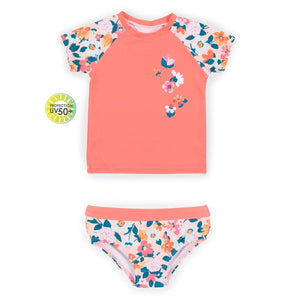 Nano Collection Nano Collection Two-Piece Rashguard Swimsuit - Little Miss Muffin Children & Home