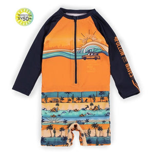 Nano Collection Nano Collection One-Piece Rashguard Swimsuit - Little Miss Muffin Children & Home