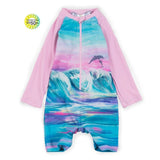 Nano Collection Nano Collection One-Piece Rashguard Swimsuit - Little Miss Muffin Children & Home