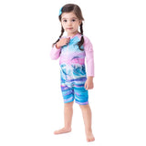 Nano Collection Nano Collection One-Piece Rashguard Swimsuit - Little Miss Muffin Children & Home