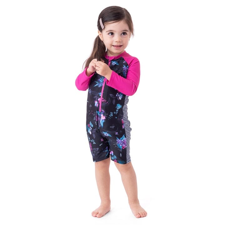 Nano Collection Nano Collection One-Piece Rashguard Swimsuit - Little Miss Muffin Children & Home
