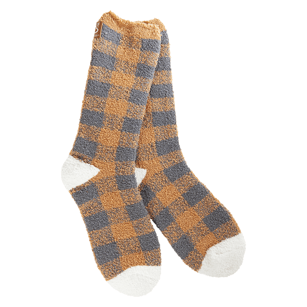 Crescent Sock Company Crescent Sock Company Fall Gingham Socks - Little Miss Muffin Children & Home
