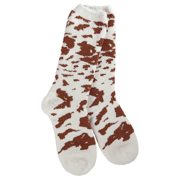 Crescent Sock Company Crescent Sock Company Brown Cow Socks - Little Miss Muffin Children & Home