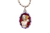 Saints For Sinners Saints For Sinners Saint Sebastian Hand Painted Medal - Little Miss Muffin Children & Home