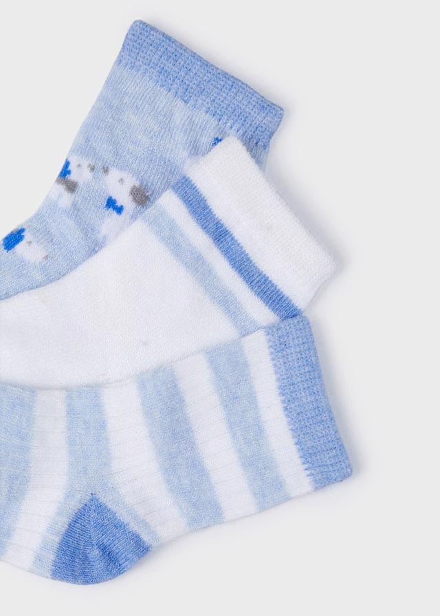 Mayoral Mayoral 3 Pair Sock Set - Little Miss Muffin Children & Home