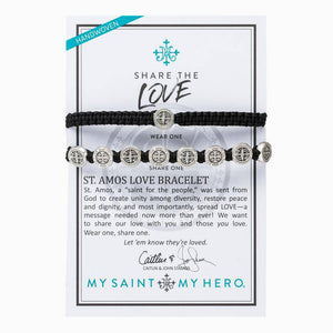 My Saint My Hero - My Saint My Hero Share the Love St. Amos Bracelet Set - Little Miss Muffin Children & Home