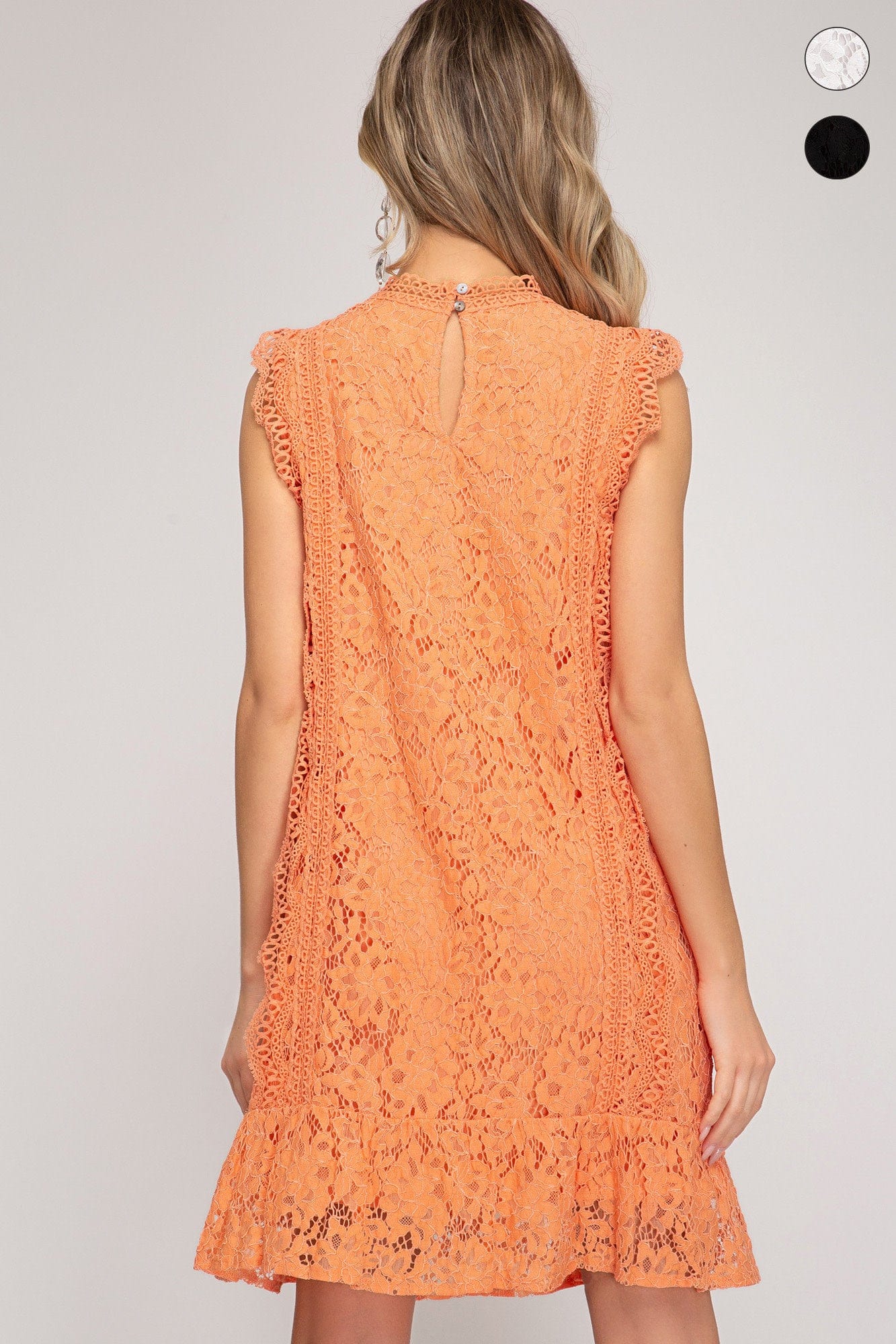 She & Sky She & Sky Sleeveless Lace Dress - Little Miss Muffin Children & Home