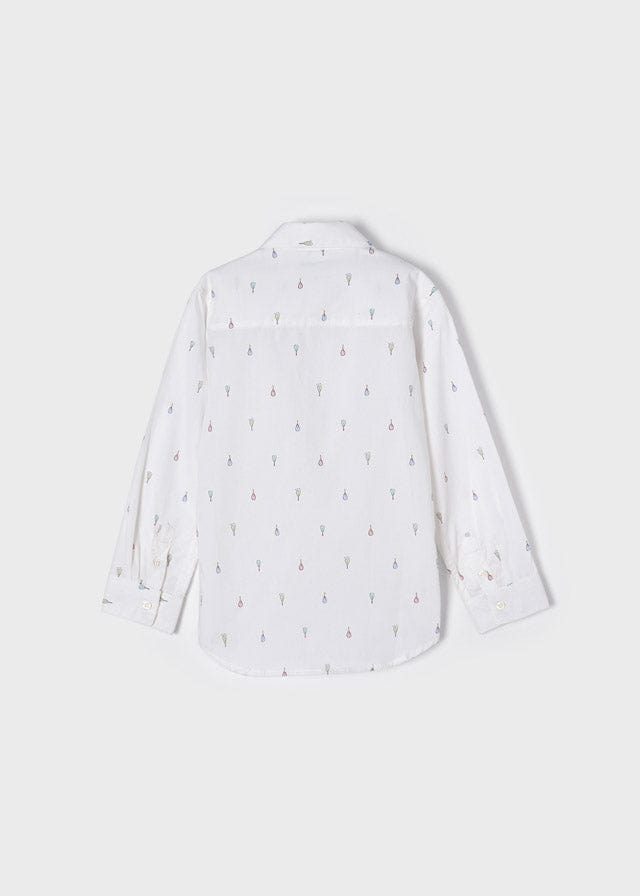 Mayoral Mayoral 3.123 LS BUTTON DOWN - Little Miss Muffin Children & Home