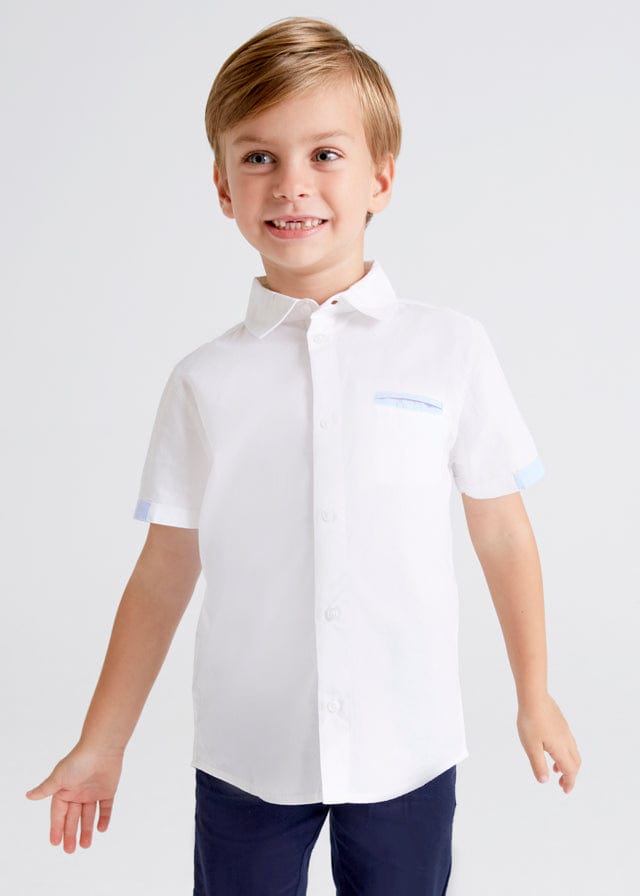 Mayoral Mayoral 3.116 SS DRESS SHIRT - Little Miss Muffin Children & Home