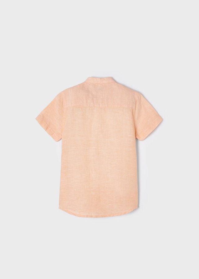 Mayoral Mayoral Short Sleeve Mao Collared Shirt - Little Miss Muffin Children & Home