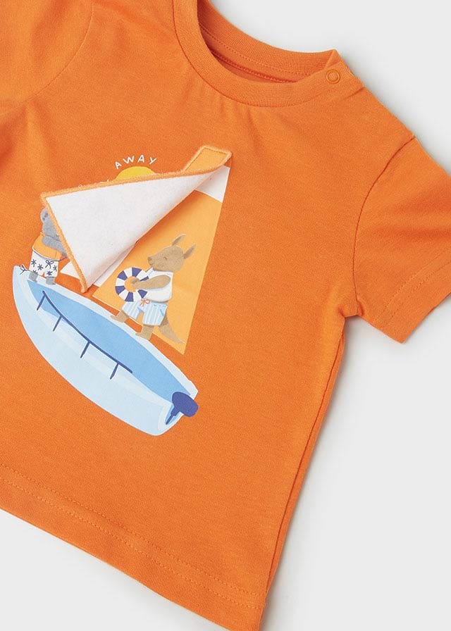 Mayoral Mayoral Sail Away Short Sleeve Tee - Little Miss Muffin Children & Home