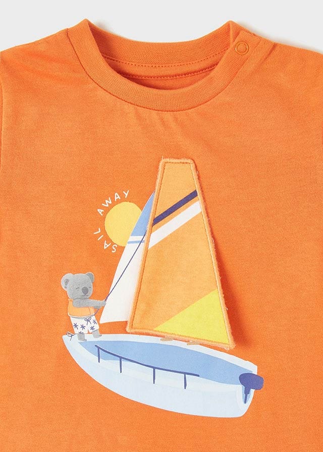 Mayoral Mayoral Sail Away Short Sleeve Tee - Little Miss Muffin Children & Home