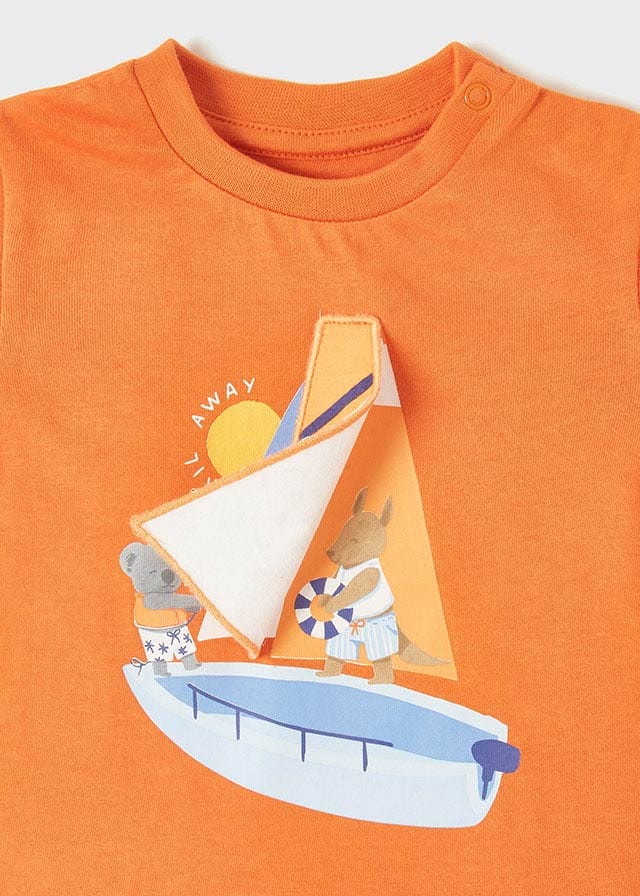 Mayoral Mayoral Sail Away Short Sleeve Tee - Little Miss Muffin Children & Home