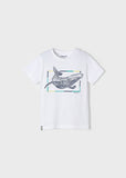 Mayoral Mayoral Short Sleeve Whale Tee - Little Miss Muffin Children & Home