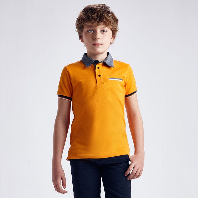 Mayoral Mayoral Boy's Jaquard Polo - Little Miss Muffin Children & Home