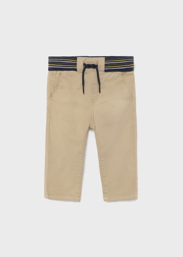 Mayoral Mayoral Slim Fit Drawstring Chino Pants for Baby Boy - Little Miss Muffin Children & Home