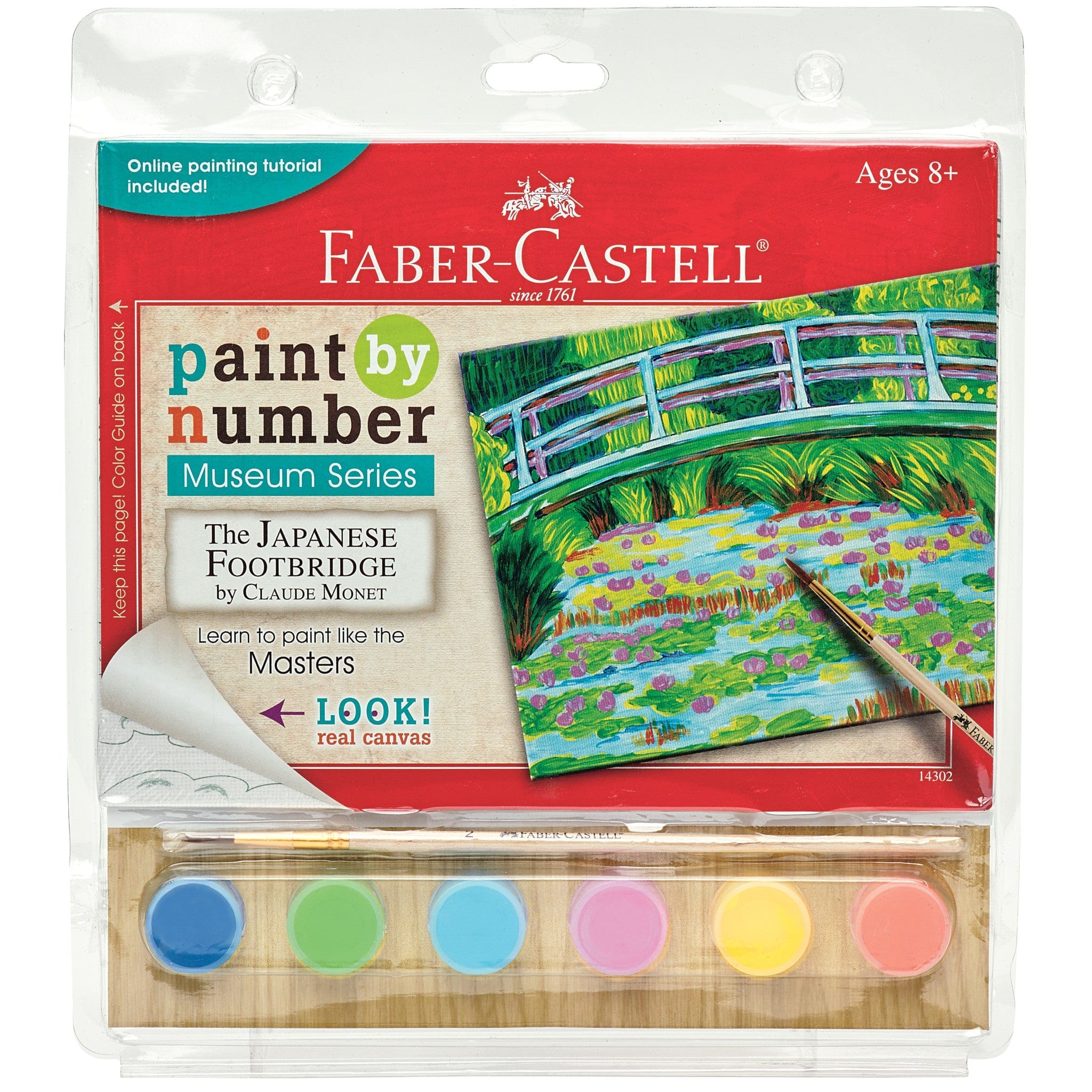 Faber-Castell Faber Castell Paint By Number Japanese Footbridge - Little Miss Muffin Children & Home