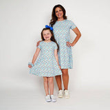 Bon Temps Boutique - Bon Temps Boutique Charlotte Dress in Snowballs - Little Miss Muffin Children & Home