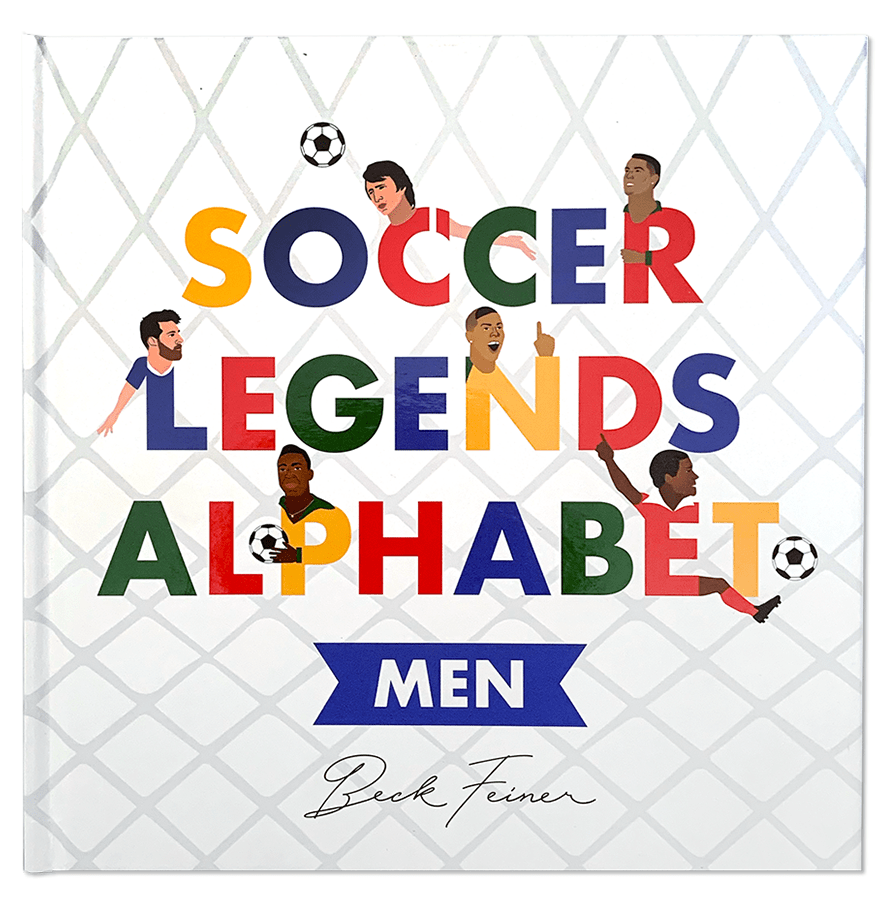 Alphabet Legends Men's Soccer Legends Alphabet Book - Little Miss Muffin Children & Home