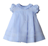 Sophie & Lucas Sophie & Lucas Blue Snowflake Ruffle Dress - Little Miss Muffin Children & Home