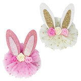 Pink Poppy Pink Poppy Floral Bunny Hairclips in Tub - Little Miss Muffin Children & Home