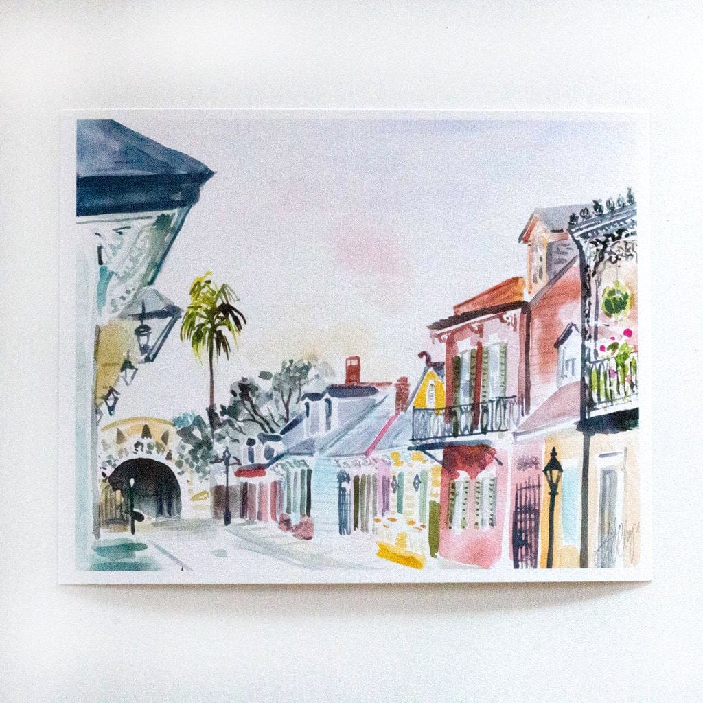 Lyla Clayre Studio Lyla Clayre Studio St Anne Sunset Art Print - Little Miss Muffin Children & Home