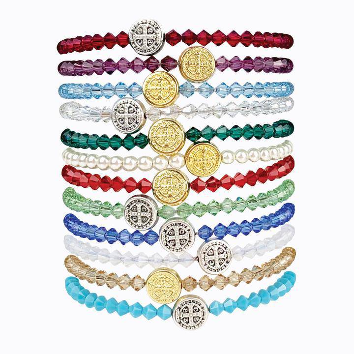 My Saint My Hero - My Saint My Hero Birthday Blessing Bracelet - Little Miss Muffin Children & Home