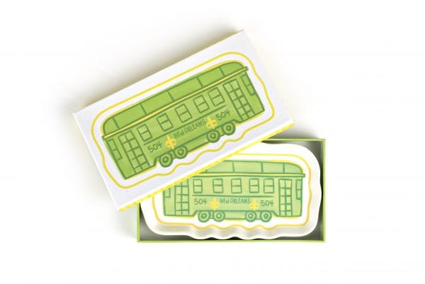 Second Line Ventures The Parish Line New Orleans Streetcar Shaped Trinket Tray - Little Miss Muffin Children & Home