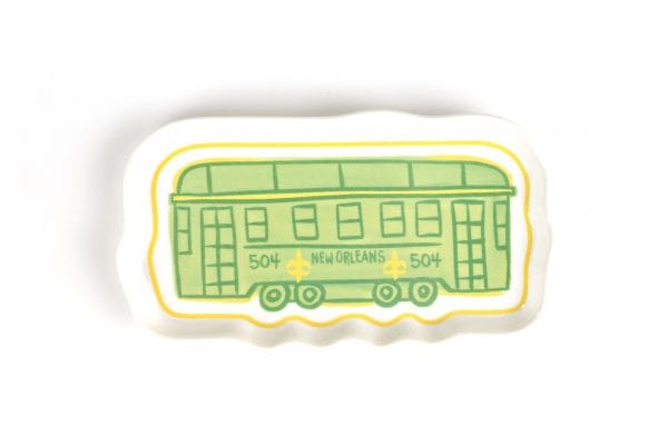 Second Line Ventures The Parish Line New Orleans Streetcar Shaped Trinket Tray - Little Miss Muffin Children & Home