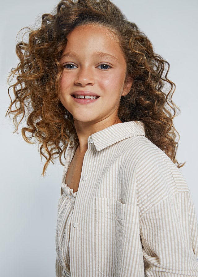 Mayoral Mayoral Two Piece Seersucker Blouse Set - Little Miss Muffin Children & Home