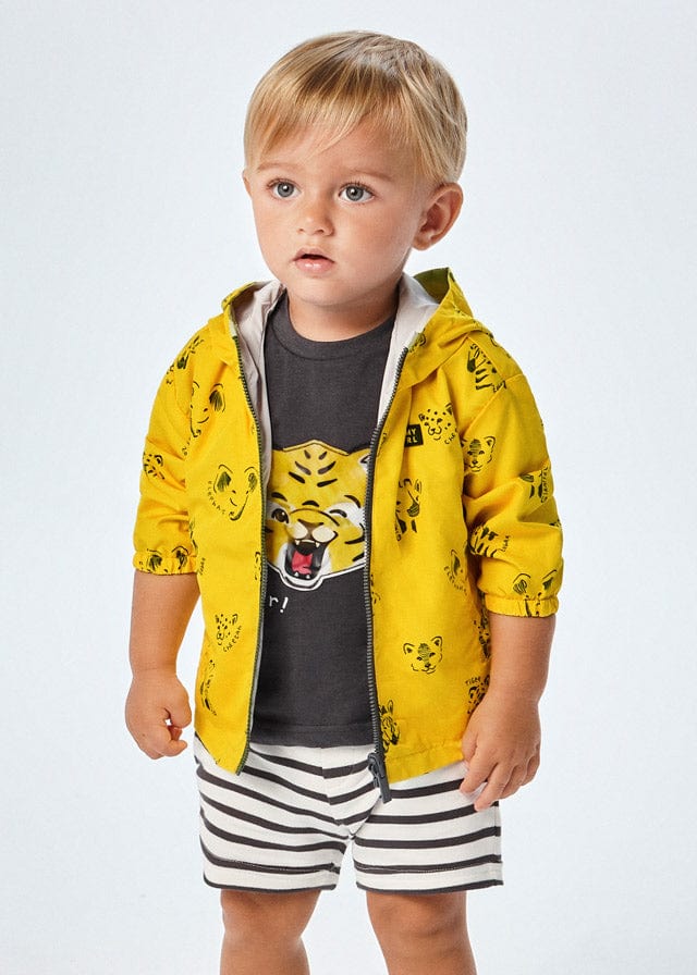 Mayoral Mayoral Striped Knit Bermuda - Little Miss Muffin Children & Home